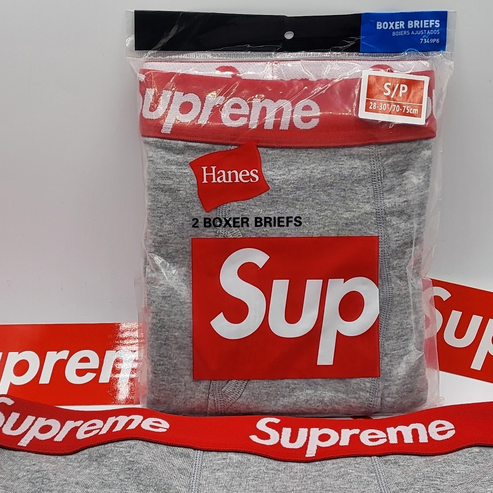 SUPREME GREY BOXERS